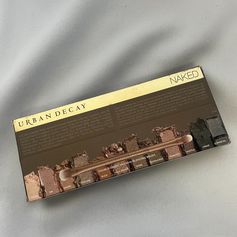 Urban Decay Naked 1 Original Eyeshadow Palette With Brush NEW In Box RARE - Picture 2 of 9